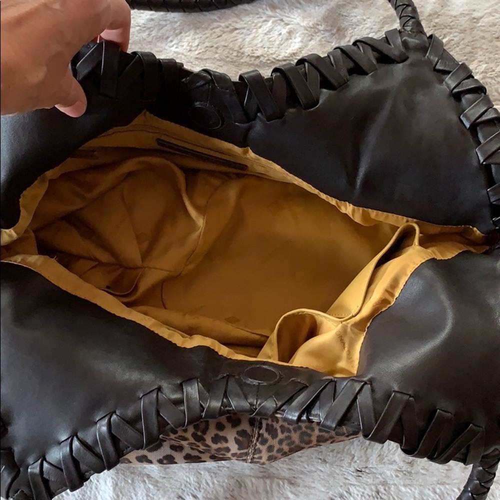 ✨HP✨ DONALD J. PLINER Animal Print Leather Hobo - Picture 10 of 15